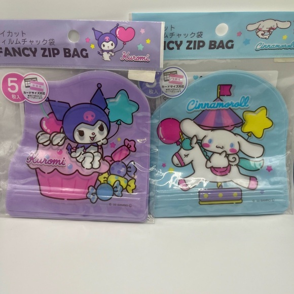 Sanrio Characters Carnival Fun Zip Top Bag Complete set of 6 - Picture 5 of 6